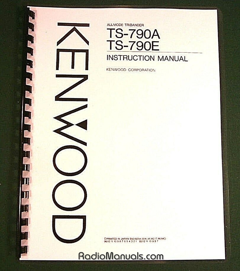 Kenwood TS-790A/E Instruction Manual
